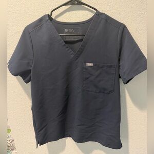 Figs Quiet Navy Casma Top *LIMITED EDITION COLOR*